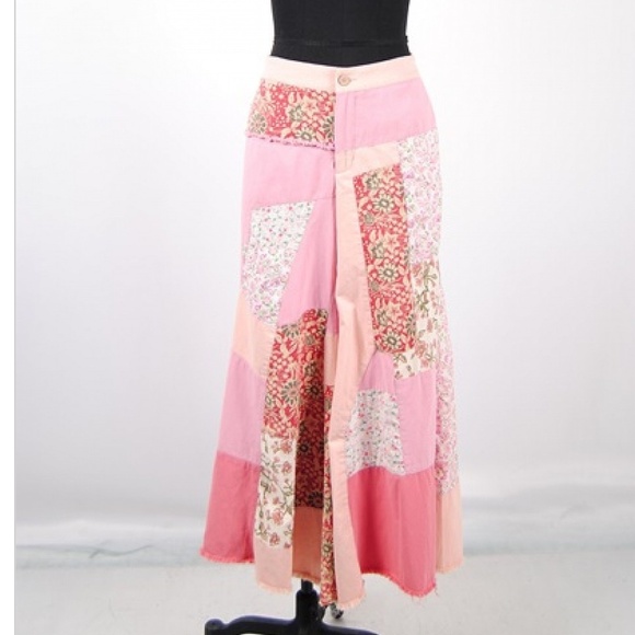 Floral Patchwork Wide Leg Pants - Picture 1 of 2